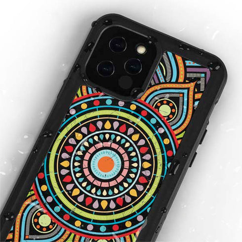 Finding Center Colored iPhone 12 Pro Waterproof Case