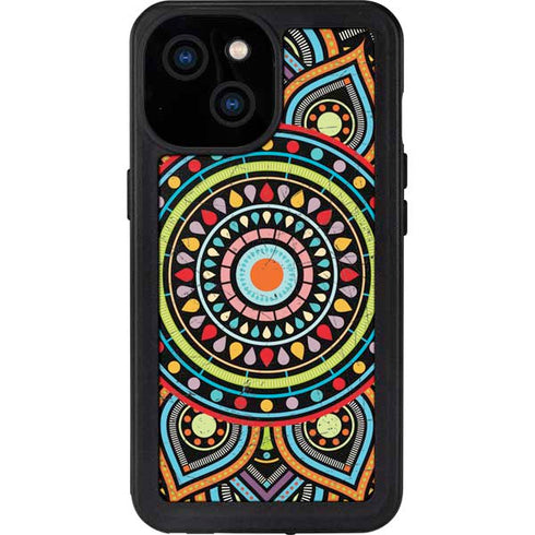 Finding Center Colored iPhone 13 Mini Waterproof Case