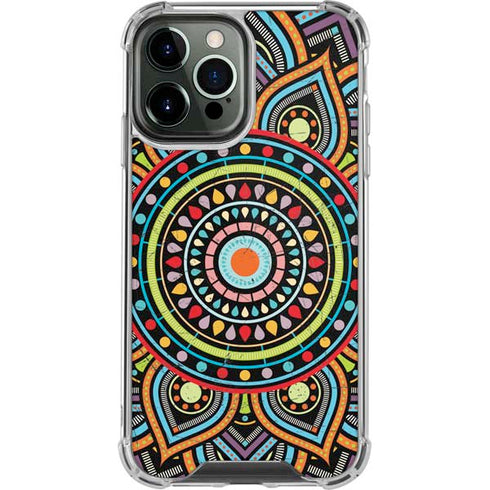 Finding Center Colored iPhone 15 Pro Max Clear Case