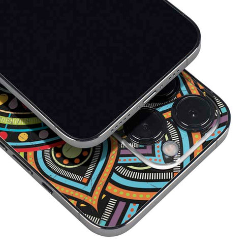 Finding Center Colored iPhone 15 Pro Skin