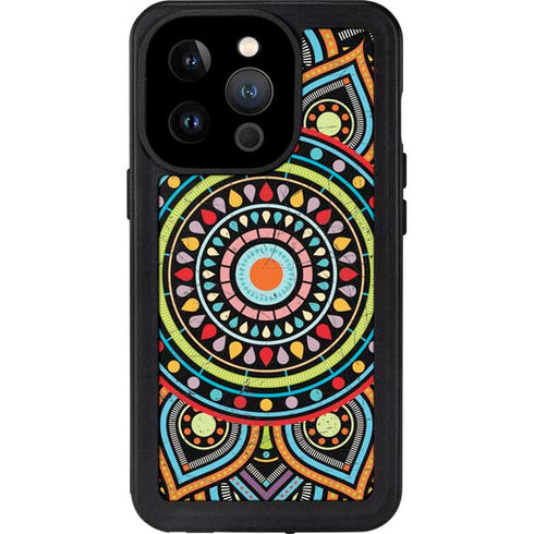 Finding Center Colored iPhone 14 Pro Waterproof Case