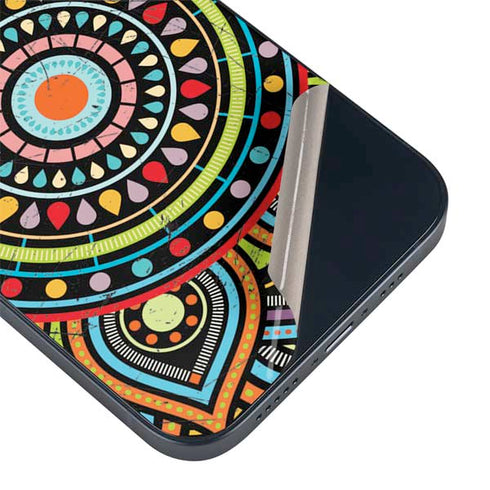 Finding Center Colored iPhone 14 Skin