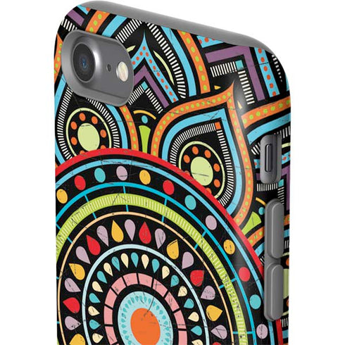 Finding Center Colored iPhone SE (2nd & 3rd Gen) Pro Case