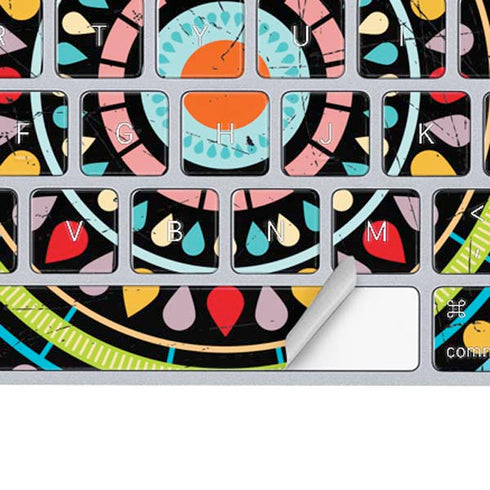 Finding Center Colored Magic Keyboard Skin