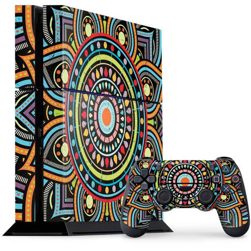 Finding Center Colored PS4 Console and Controller Bundle Skin