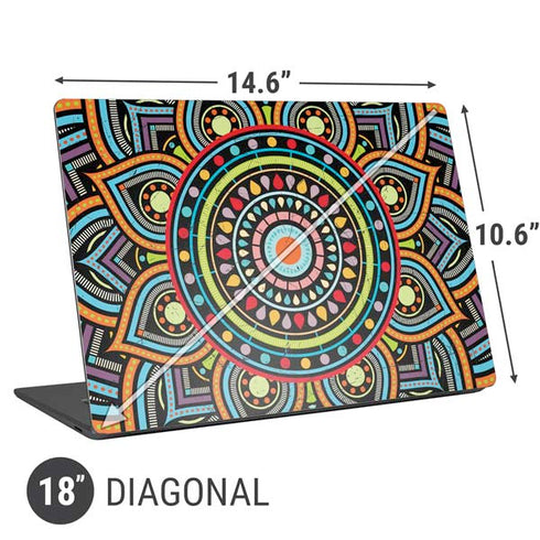 Finding Center Colored Universal Laptop 18in (14.6 x 10.6in) Skin