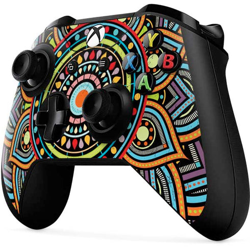 Finding Center Colored Xbox One X Controller Skin