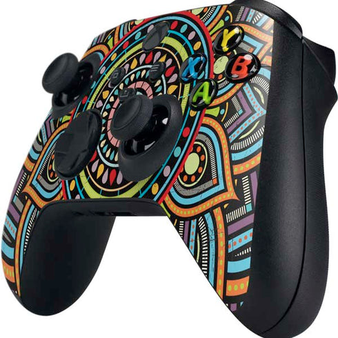 Finding Center Colored Xbox Series X Controller Skin