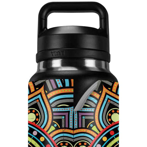 Finding Center Colored YETI Rambler 36oz Bottle Skin