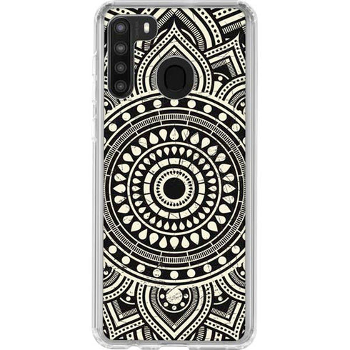 Finding Center Galaxy A21 Clear Case
