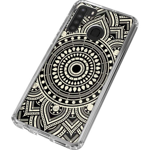 Finding Center Galaxy A21 Clear Case