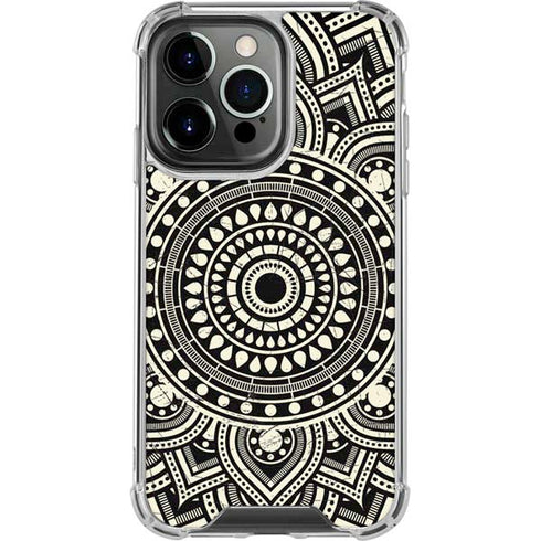 Finding Center iPhone 15 Pro Clear Case