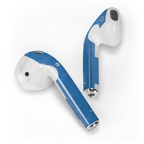 Finland Flag Distressed Apple AirPods 2 Skin