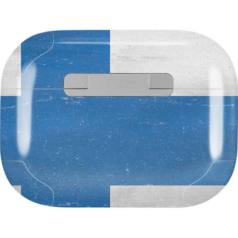 Finland Flag Distressed Apple AirPods Pro Skin