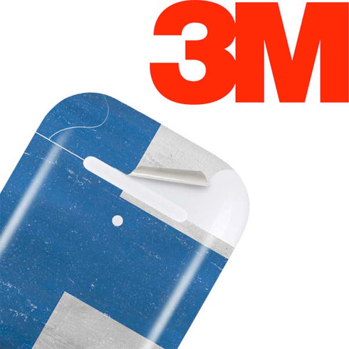 Finland Flag Distressed Apple AirPods Skin