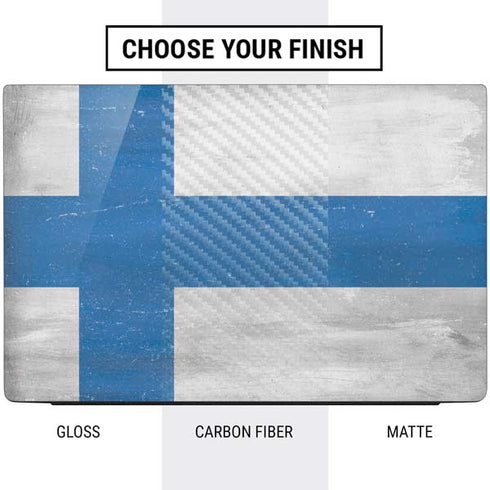 Finland Flag Distressed Dell Vostro Skin