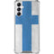 Finland Flag Distressed Galaxy A15 5G Clear Case