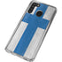Finland Flag Distressed Galaxy A21 Clear Case