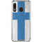 Finland Flag Distressed Galaxy A30 Clear Case