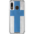 Finland Flag Distressed Galaxy A30 Clear Case