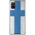 Finland Flag Distressed Galaxy A51 5G Clear Case