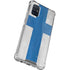 Finland Flag Distressed Galaxy A71 5G Clear Case