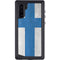 Finland Flag Distressed Galaxy Note 10 Waterproof Case