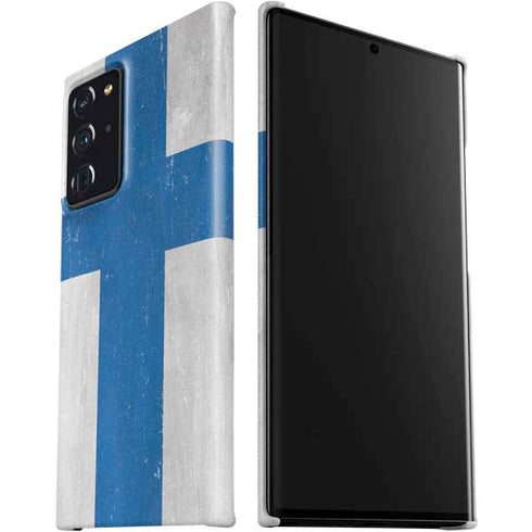 Finland Flag Distressed Galaxy Note20 Ultra 5G Lite Case