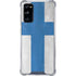 Finland Flag Distressed Galaxy S20 FE Clear Case