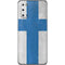 Finland Flag Distressed Galaxy S20 Skin