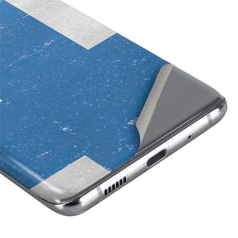 Finland Flag Distressed Galaxy S20 Ultra 5G Skin