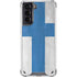 Finland Flag Distressed Galaxy S21 5G Clear Case