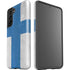 Finland Flag Distressed Galaxy S21 5G Pro Case