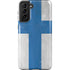 Finland Flag Distressed Galaxy S21 FE Pro Case