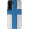 Finland Flag Distressed Galaxy S22 Pro Case