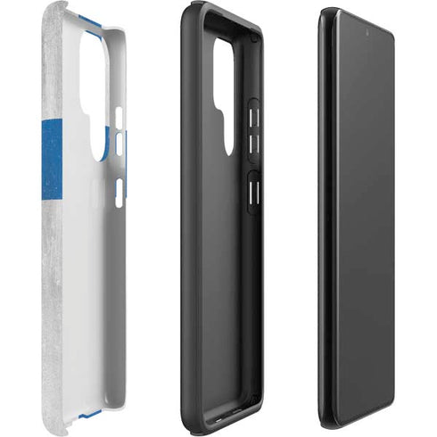 Finland Flag Distressed Galaxy S22 Ultra Pro Case