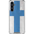 Finland Flag Distressed Galaxy S23 FE Clear Case