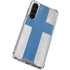 Finland Flag Distressed Galaxy S23 Plus Clear Case