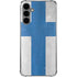 Finland Flag Distressed Galaxy S24 Plus Clear Case
