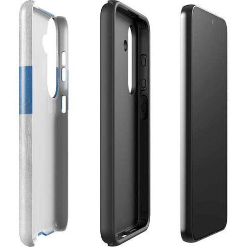 Finland Flag Distressed Galaxy S24 Plus Impact Case