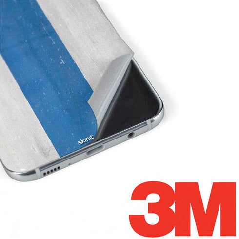 Finland Flag Distressed Galaxy S8 Skin