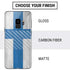 Finland Flag Distressed Galaxy S9 Skin