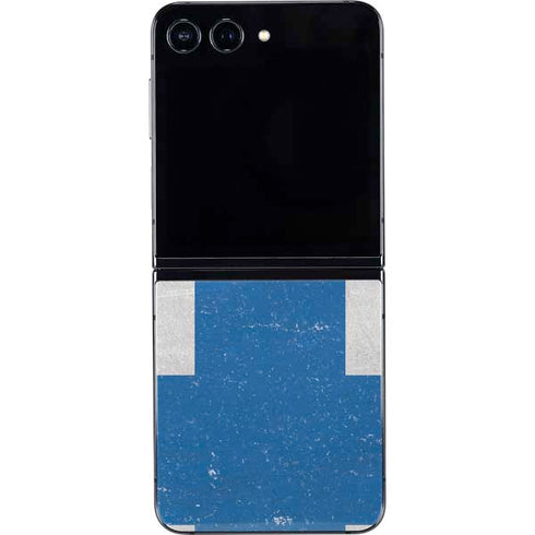 Finland Flag Distressed Galaxy Z Flip5 5G Skin