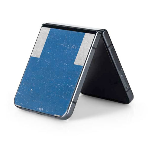 Finland Flag Distressed Galaxy Z Flip5 5G Skin