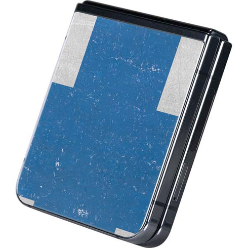 Finland Flag Distressed Galaxy Z Flip5 5G Skin