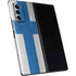 Finland Flag Distressed Galaxy Z Fold2 5G Skin