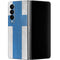 Finland Flag Distressed Galaxy Z Fold4 5G Skin