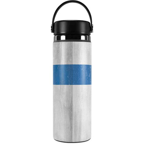 Finland Flag Distressed Hydro Flask 20oz Wide Mouth Skin