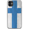 Finland Flag Distressed iPhone 11 Clear Case