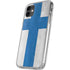 Finland Flag Distressed iPhone 11 Clear Case